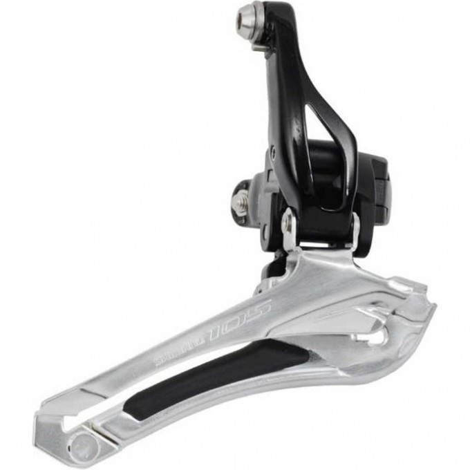 Переключатель передний SHIMANO 105, 5800, ЧЕРН, НА УПОР, Б/УП. KFD5800FL