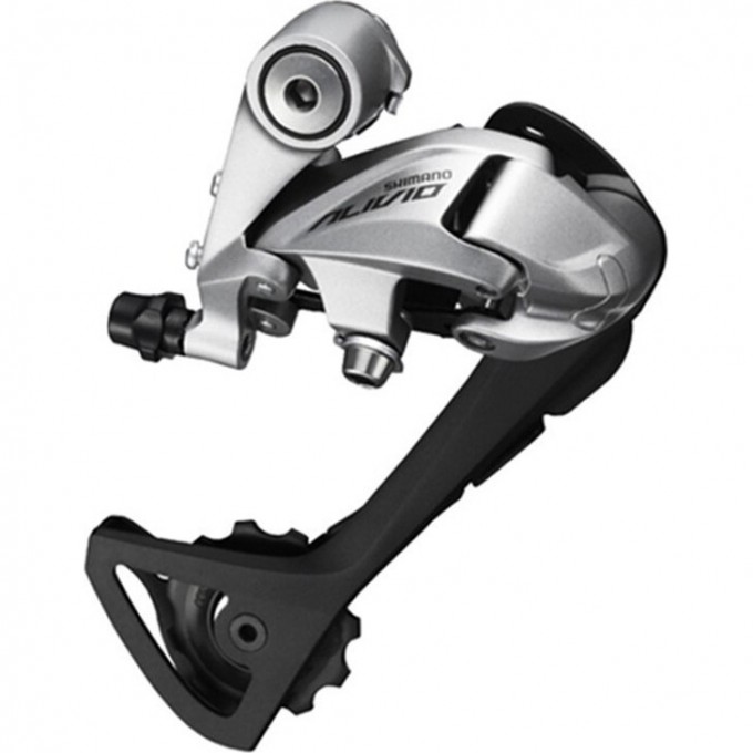 Переключатель задний SHIMANO ALIVIO, T4000, SGS, 9 скоростей, серебристый ERDT4000SGSS