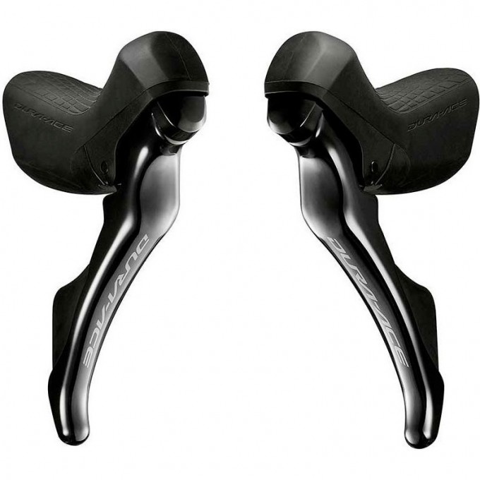 Шифтер/Тормозная ручка SHIMANO IDURA-ACE, R9100, ЛЕВ/ПР. 2X11СК, ТРОС+ОПЛЕТКА ISTR9100PA