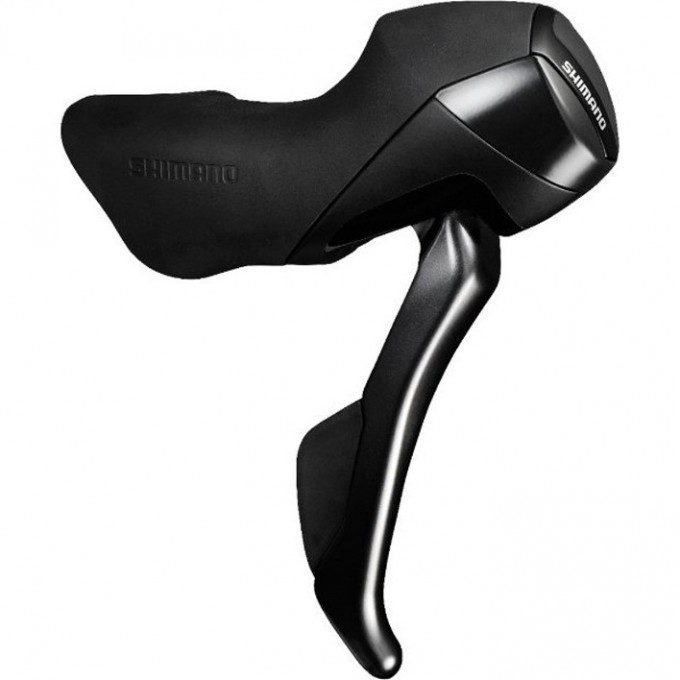 Шифтер/Тормозная ручка SHIMANO NON-SERIES ST-RS405, правый, 10 скоростей, с тросом переключателя, темно-серый ISTRS405RI