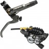 Тормоз дисковый SHIMANO SAINT, M820, BL(ЛЕВ)/BR(ПЕР), МЕТАЛ. КОЛ. С РАДИАТ, 1000мм IM820BLFPNA100