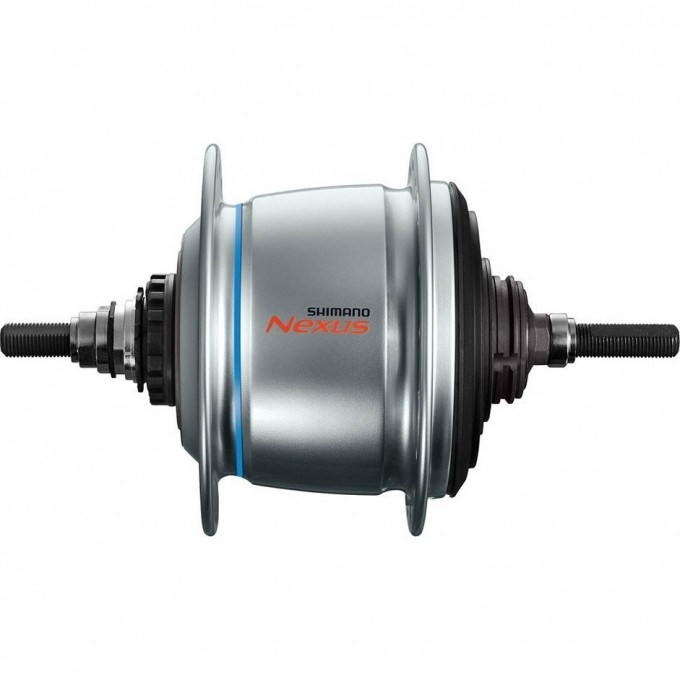 Втулка планетарная SHIMANO NEXUS, C6001, 36 ОТВ, 8СК, НОЖН. ТОР., 132х184мм, ЦВ. СЕРЕБРИСТЫЙ, Б/УП. KSGC60018CAS