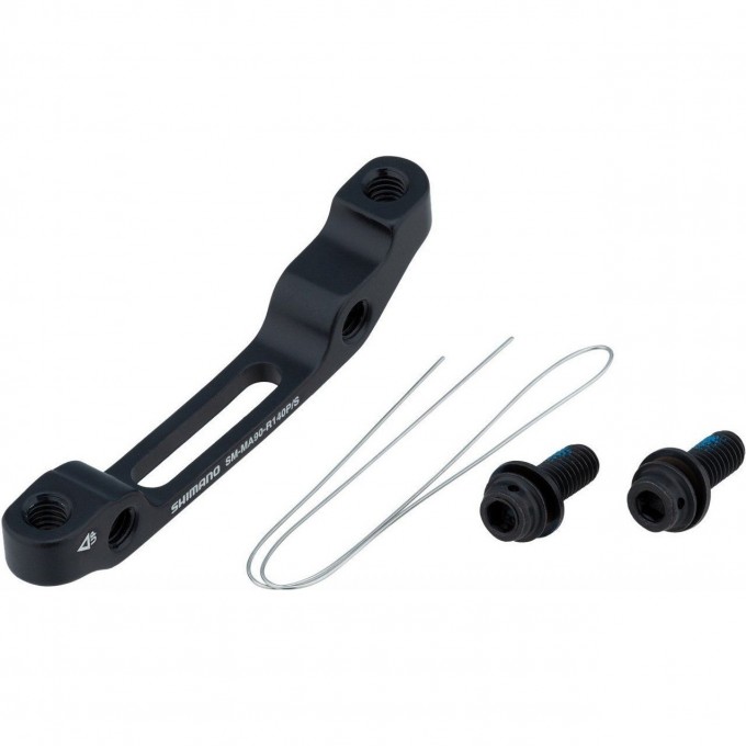 Адаптер дискового тормоза SHIMANO SM-MA90-R140P/S, болт 2 штуки, проволока 1 штука ISMMA90R140PS
