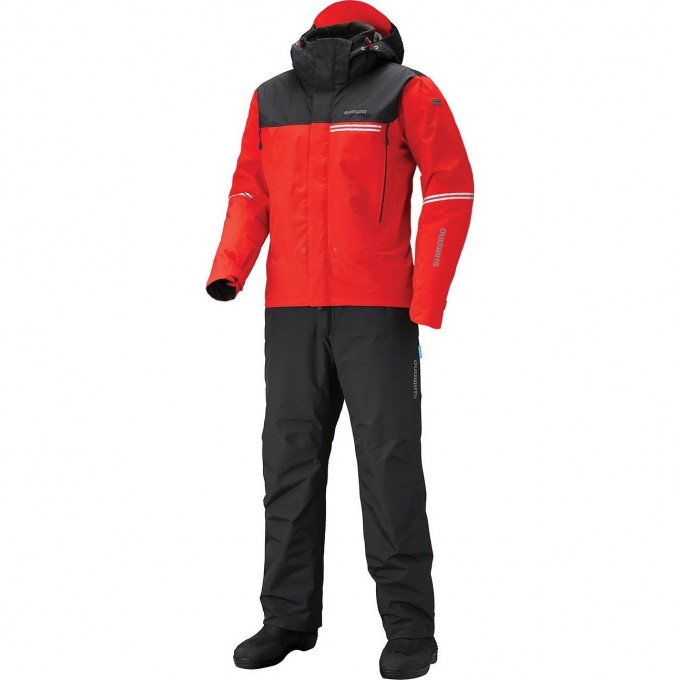 Костюм утеплённый SHIMANO RB-025S красный, размер 2XL 5YRB025S29