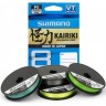 Леска плетёная SHIMANO KAIRIKI 8 PE 150м зеленая 0.130 мм 8.2 кг 59WPLA58R02