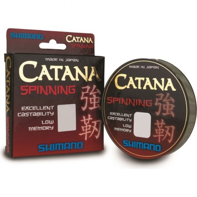 Леска SHIMANO CATANA SPINNING 100м 0,22мм 5,4кг CATSP10022