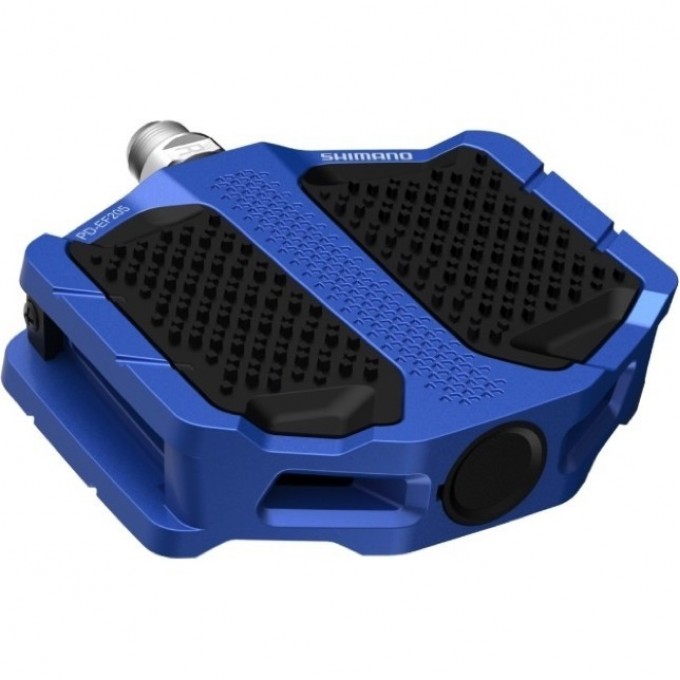 Педали SHIMANO EF205, топталки, синий EPDEF205B