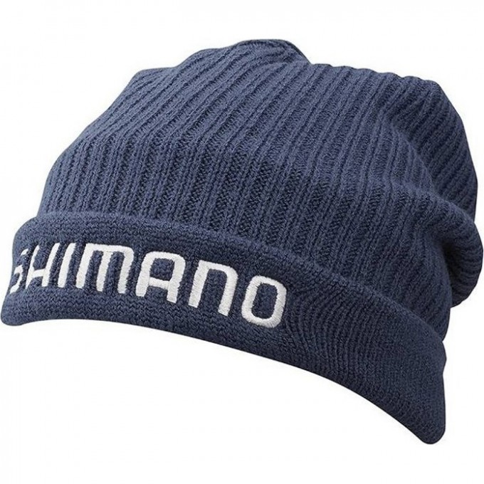 Шапка SHIMANO BREATHHYPER+ FLEECE KNIT INDIGO REGULAR SIZE WATCH CAP CA064QID