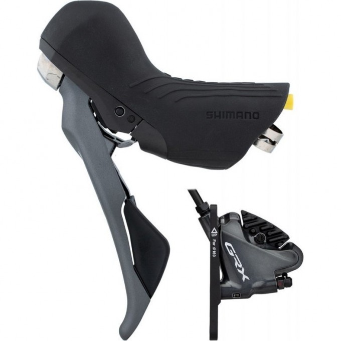Шифтер/Тормозная ручка SHIMANO GRX, ST-RX810/BR-RX810, ЛЕВ, НА 2СК. ПОД ДИСК. ТОРМ., КОЛОДК IRX8102DLF6SC100A