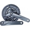 Система SHIMANO ALTUS, M2000, 175 мм, квадрат, 40/30/22T, черной с защитой, с болтами EFCM2000E002C