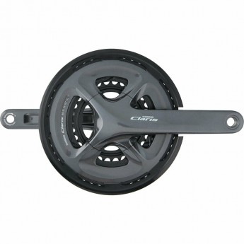 Система SHIMANO CLARIS, R2030, 170мм, интегрированный вал, 8 скоростей с защитой 50/39/30T
