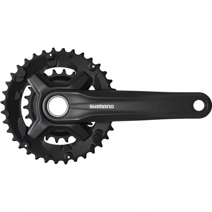 Система SHIMANO MT210-2, 175 мм, 36/22T, интегрированный вал, черный, для 9 скоростей EFCMT210EX62L