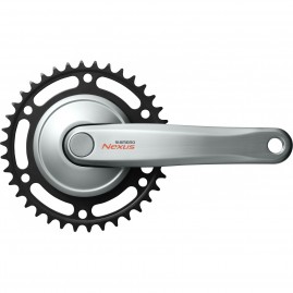 Система SHIMANO NEXUS, C6000, 170 мм, 38T, серебристый, без упаковки