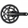 Система SHIMANO R345, 175 мм, OCTALINK, 50/34T без каретки, 9 скоростей, черный EFCR345E04XL