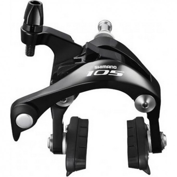 Тормоз SHIMANO 105 BR-5800, клещевой, задний, болт:10.5 /12,8мм, черный, KBR5800AR82AL