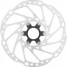 Тормозной диск SHIMANO RT64, 203мм, C.LOCK, с стопорным кольцом, внешние шлицы ESMRT64LEC