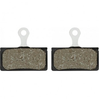 Тормозные колодки, для дисковых тормозов SHIMANO G03A, полимерные, пара, с пружин с шплинтом