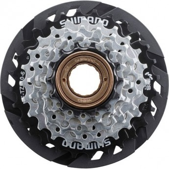 Трещотка SHIMANO TZ510, 6 скоростей, 14-28, с защитой, без упаковки