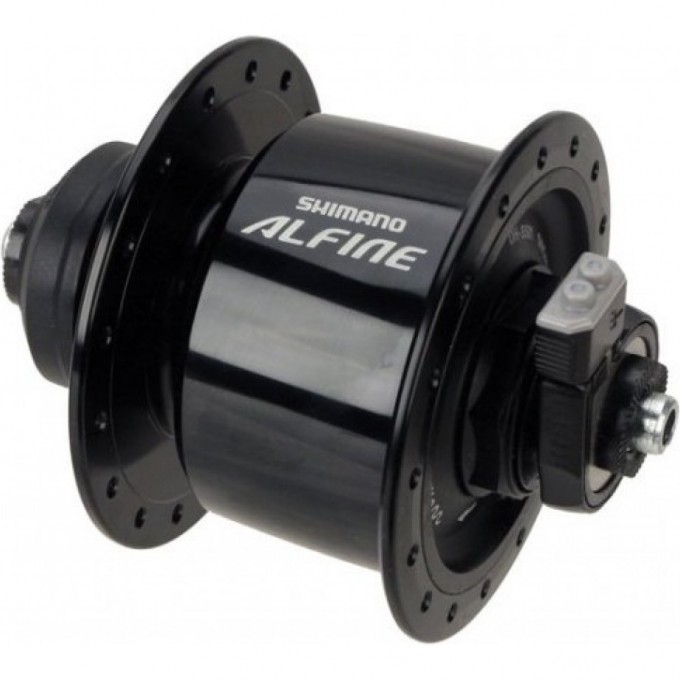 Втулка динамо SHIMANO ALFINE, S501, 36 отверстий, 6V-3W, черный, C.LOCK, OLD:100 мм EDHS501AL