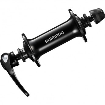 Втулка передняя SHIMANO RS300, 36 отверстие, QR 129мм, черный