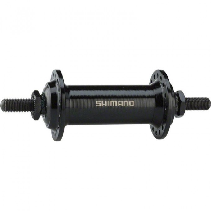 Втулка передняя SHIMANO TOURNEY HB-TX500, под V-BRAKE, 32 отверстия, QR, черный EHBTX500BAL