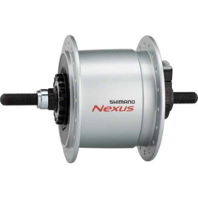 Втулка SHIMANO C6000, динамо, 36 отверстия, 6V-2.4W, под роллер, без гаек и шайб, ADHC60003RNDNS