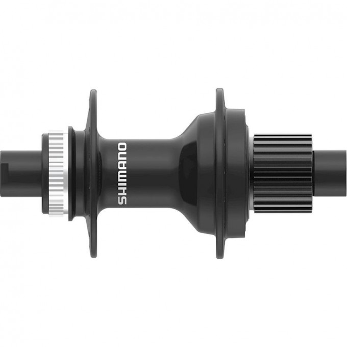 Втулка задняя SHIMANO MT410-B, 36 отверстий, 12 скоростей, под полую ось 12мм, OLD 148мм(без оси), черный EFHMT410BA