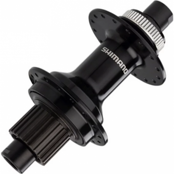 Втулка задняя SHIMANO MT510, 32 ОТВ, 12 СК, ПОД ПОЛУЮ ОСЬ 12ММ, OLD 142ММ(БЕЗ ОСИ), ЦВ. ЧЕРНЫЙ EFHMT510BL