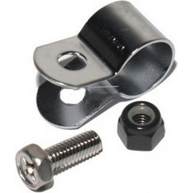 Запасная часть, хомут тормоза SHIMANO на тормозной рычаг, 22мм, стандартный болт и гайка ASMCLIPKEP