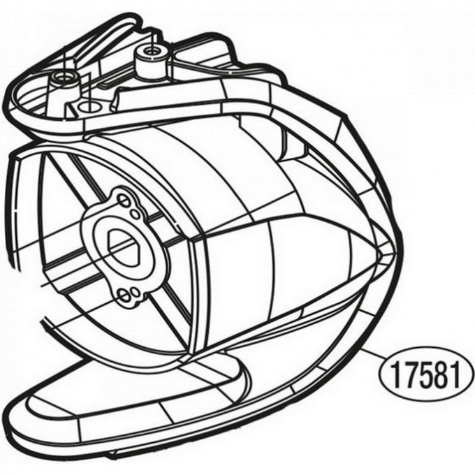 Запчасть для катушки ротор SHIMANO RD17581