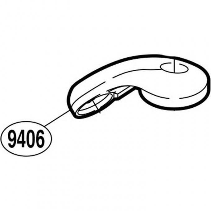 Запчасть для катушки SHIMANO BAIL ARM держатель ролика RD9406