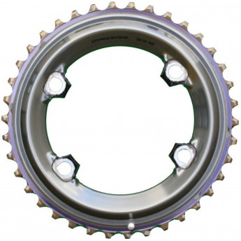 Звезда передняя SHIMANO Y-PART для FC-M522, 24T-AE, черный