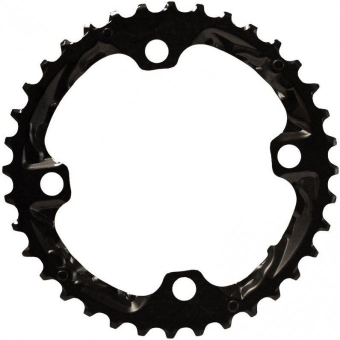 Звезда передняя SHIMANO Y-PART, для FC-T521, 36T-AL, черная Y1NL98020